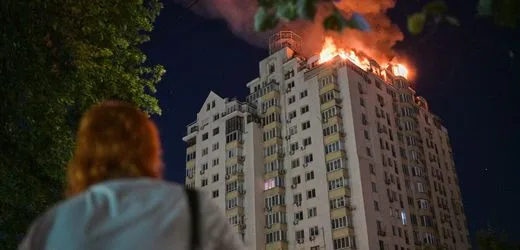 Heavy Attacks Again on Kyiv and Other Cities in Ukraine