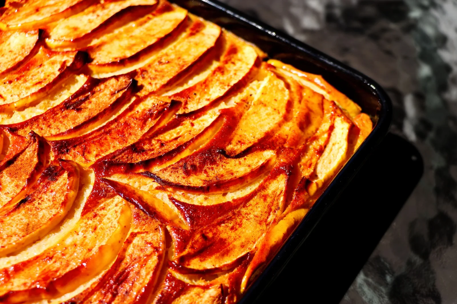 Amazing Apple Cake: Hidden Layers and Unique Flavor