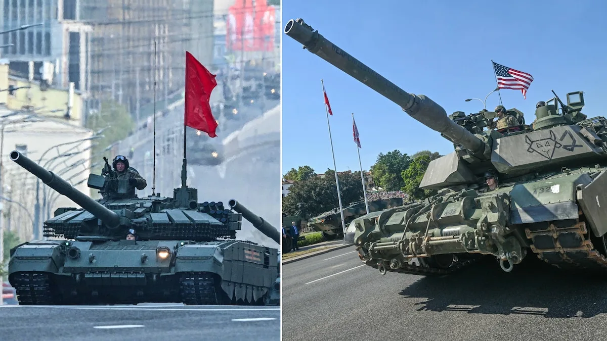 Why Are Russian Tanks Shorter and Lighter Than American Abrams Tanks?