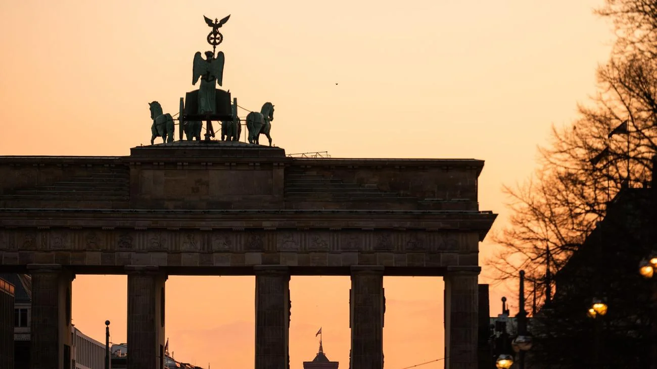 Special Lighting on the Brandenburg Gate: 250 Years of the United States