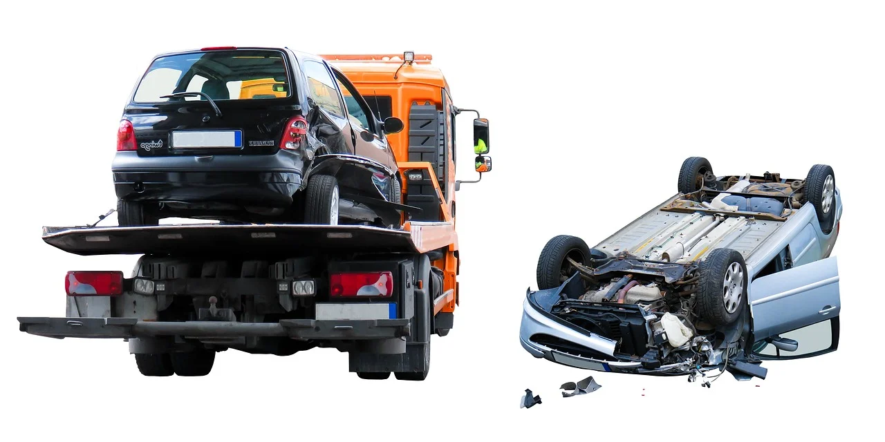 Horrific Accident: A Car Crashed into a Streetlight