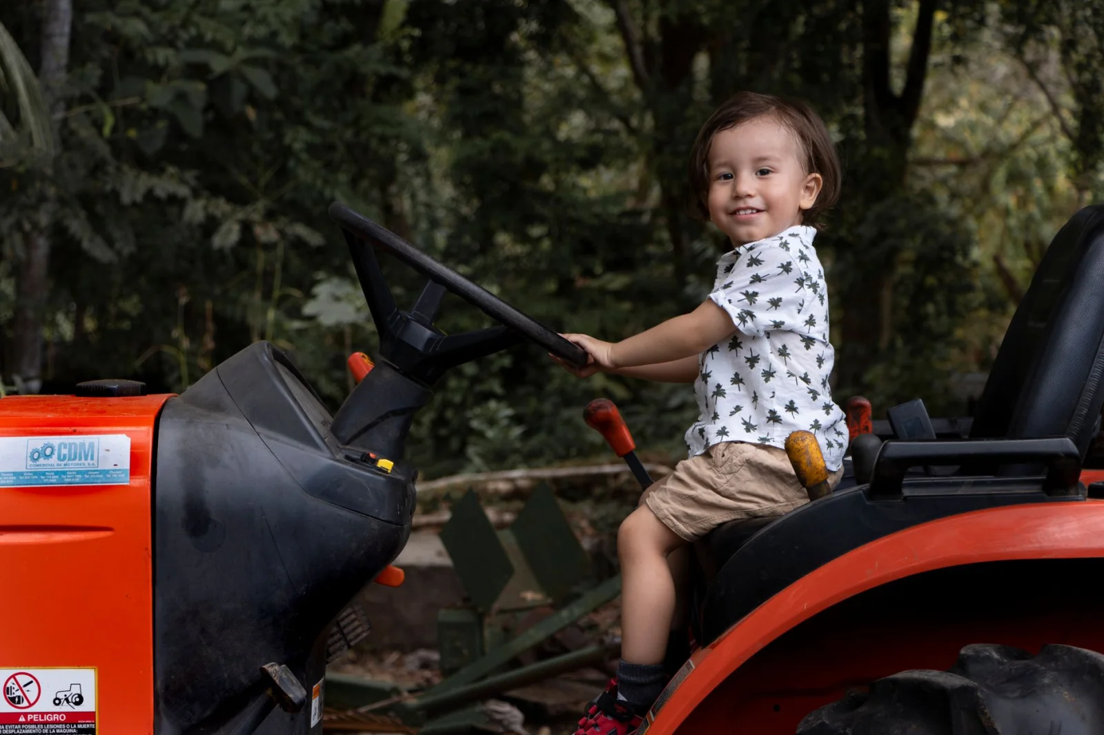 Tragic Incident: 9-Year-Old Boy Injured While Driving a Tractor