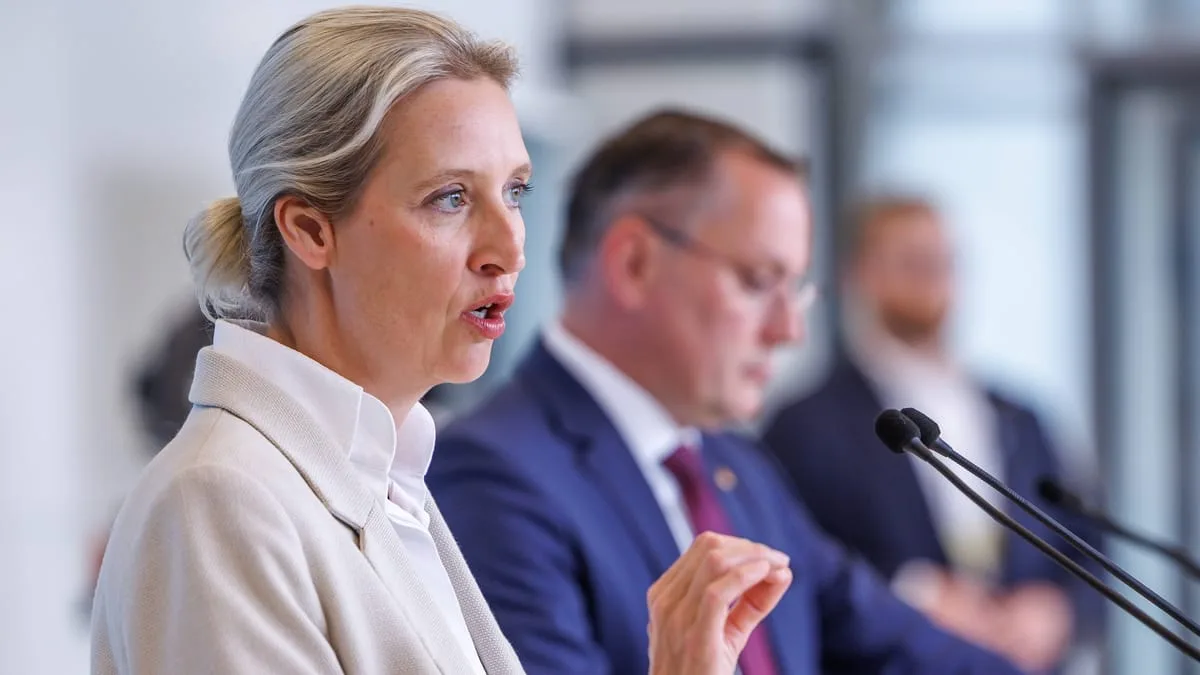 Power Struggle in Erfurt: Weidel Seeks to Expand Influence