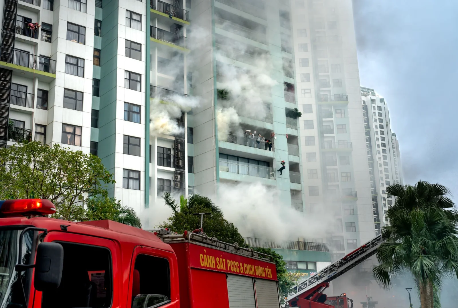 Fire in Nursing Home: Emergency Evacuation of Residents